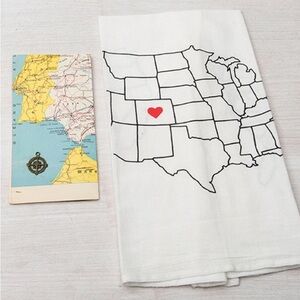 NWT Counter Couture Colorado Flour-Sack Tea Towel
